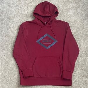 Hurley Men's Burgundy Hoodie